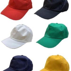 Single Color Printed Plain Caps